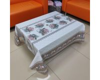 Клеенка cтоловая Baizheng тканевая основа 137см*20м рис BZ-HQ6504A Almera