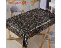 Клеенка cтоловая тканевая основа Imperio Royal эффект кожи 137см*20м PUL-6120EB