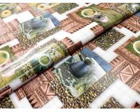 Клеенка cтоловая DECOR 1,37*20м нетканой основе 183А