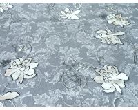 Клеенка cтоловая Жемчуг с принтом тканевая основа 137см*20м