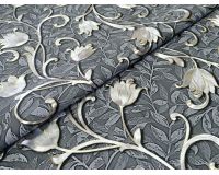 Клеенка cтоловая Жемчуг с принтом тканевая основа 137см*20м