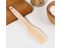 Лопатка кулинарная деревянная 24,5*4,5*0,4 см береза
