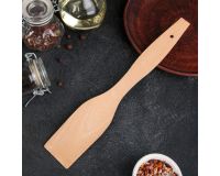 Лопатка кулинарная деревянная 28*5,2 см бук