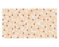 Панель стеновая Аверс Мозаика коричневая 955*480 мм