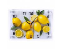 Часы настенные 25*35см Лимоны на столе