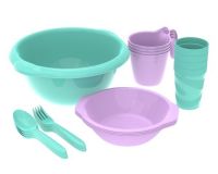 Набор посуды для пикника №1 Альт-Пласт Праздничный 21 предмет